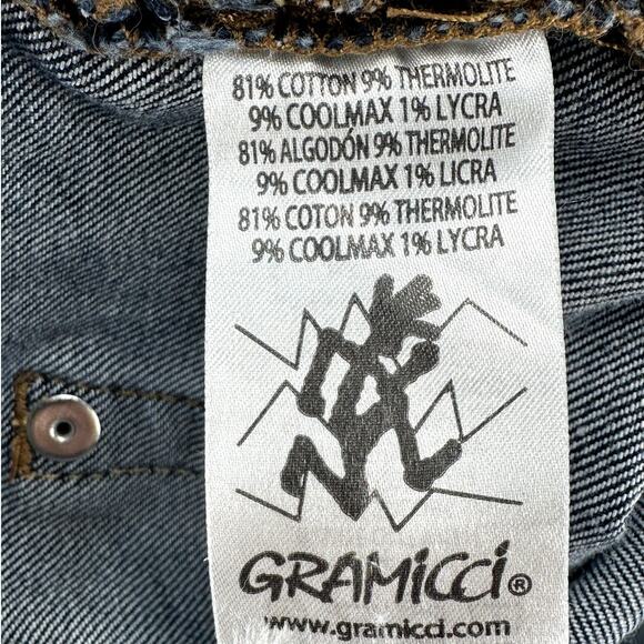 Vintage Gramicci Performance Denim Jeans Mid Rise Skinny Women's size 4 - Picture 6 of 8